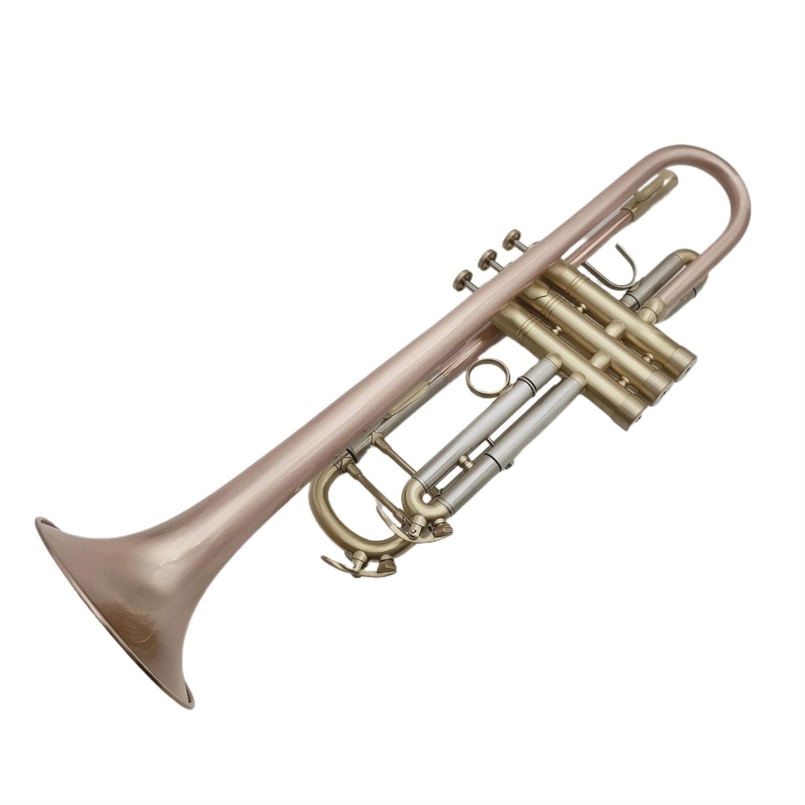 trąbka dla początkujących Początkujący Bb Trąbka Mosiądz Lakierowany Metal Instrument Muzyczny Profesjonalny Z Etui Rękawice