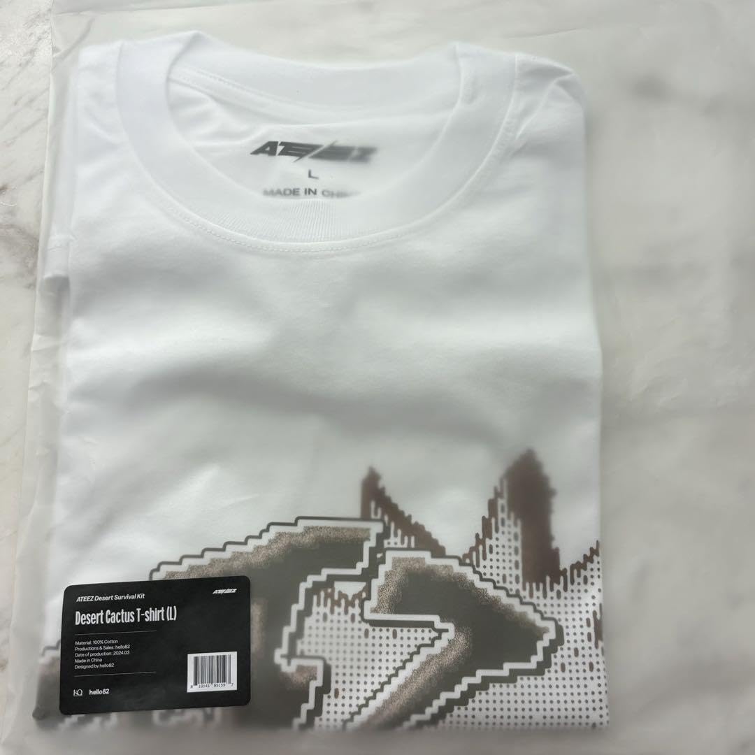 ATEEZ - ATEEZ デザート カクタス Tシャツ Mサイズ hello82 ATEEZ - ATEEZ デザート カクタス Tシャツ Mサイズ hello82
