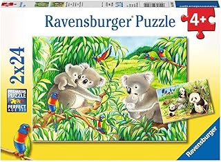 Comprar Ravensburger - Puzzle 2 x 24, Dulce Koala y Panda (07820)