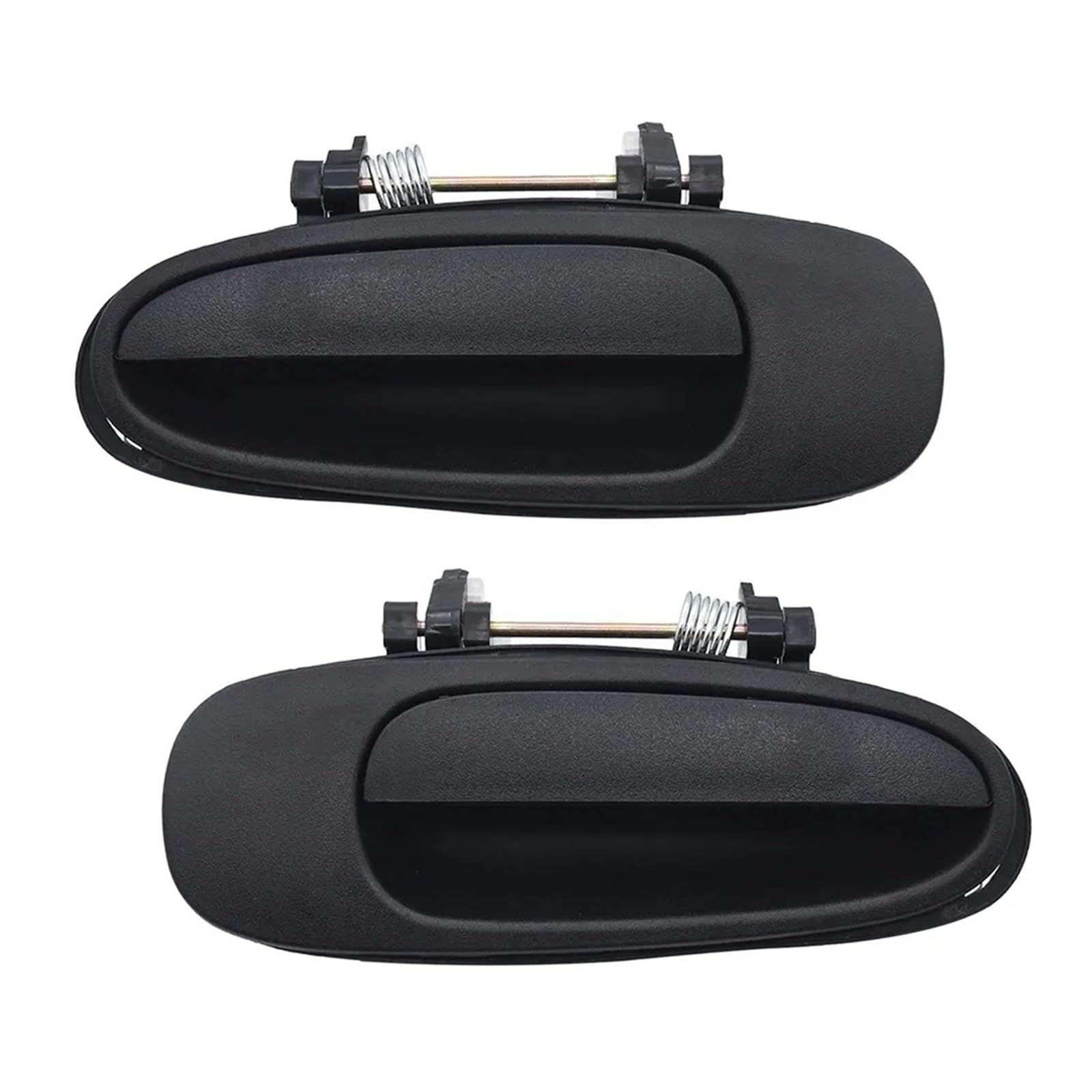 Pacsci 2 Pcs Rr Rl Car Outer Door Handle For Toyota For Corolla 1993-1997 69220-12160 69210-12160 Car Exterior Outside Outer Door Handle Front Rear Left Right 2 Pcs Black(2 Pcs Rr Rl)