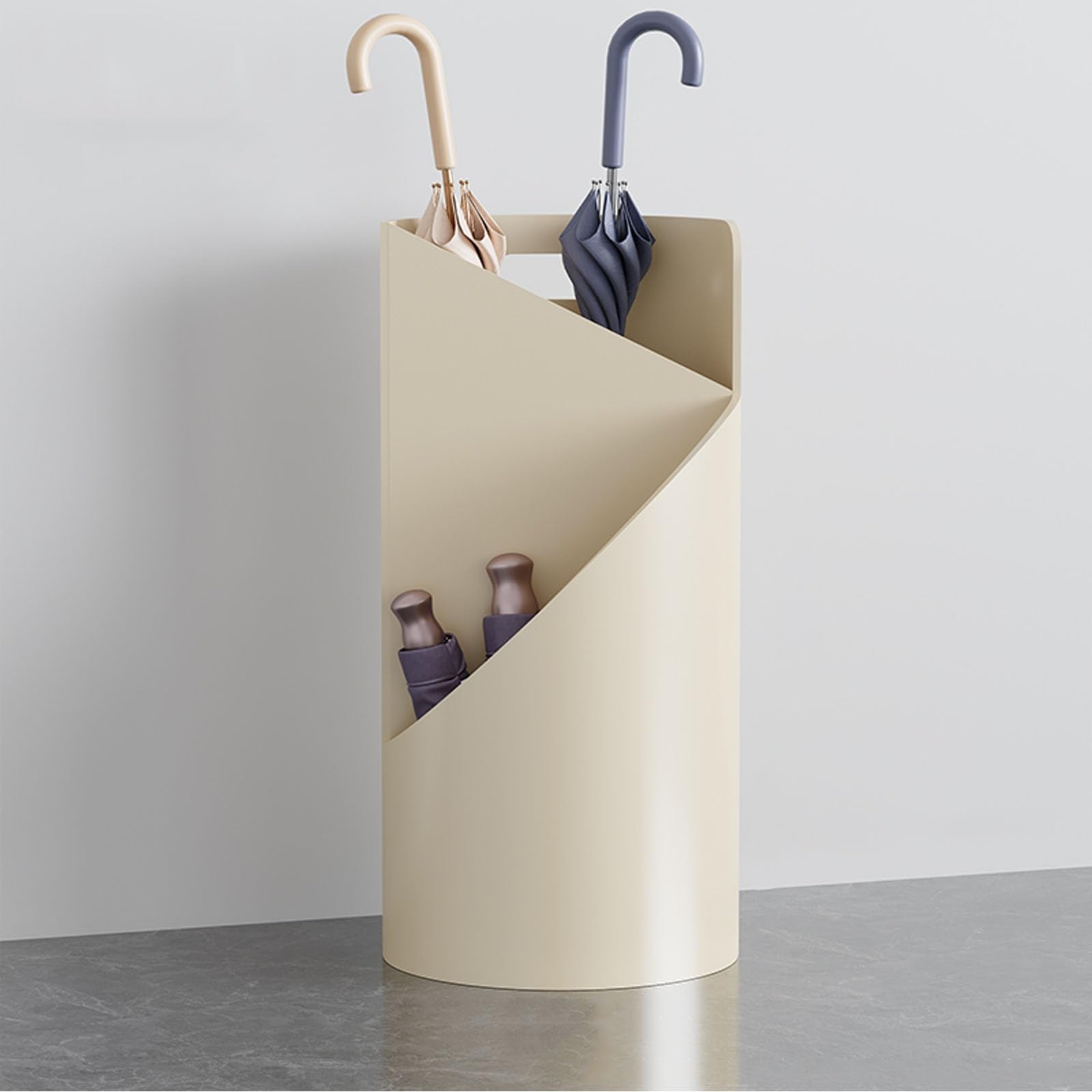 HYLYGFH Double-Layer Indoor Umbrella Stand for Entryway nization - Stylish Storage Solution for Home, Office & Hallway - Space-Saving Design, Durable & Elegant
