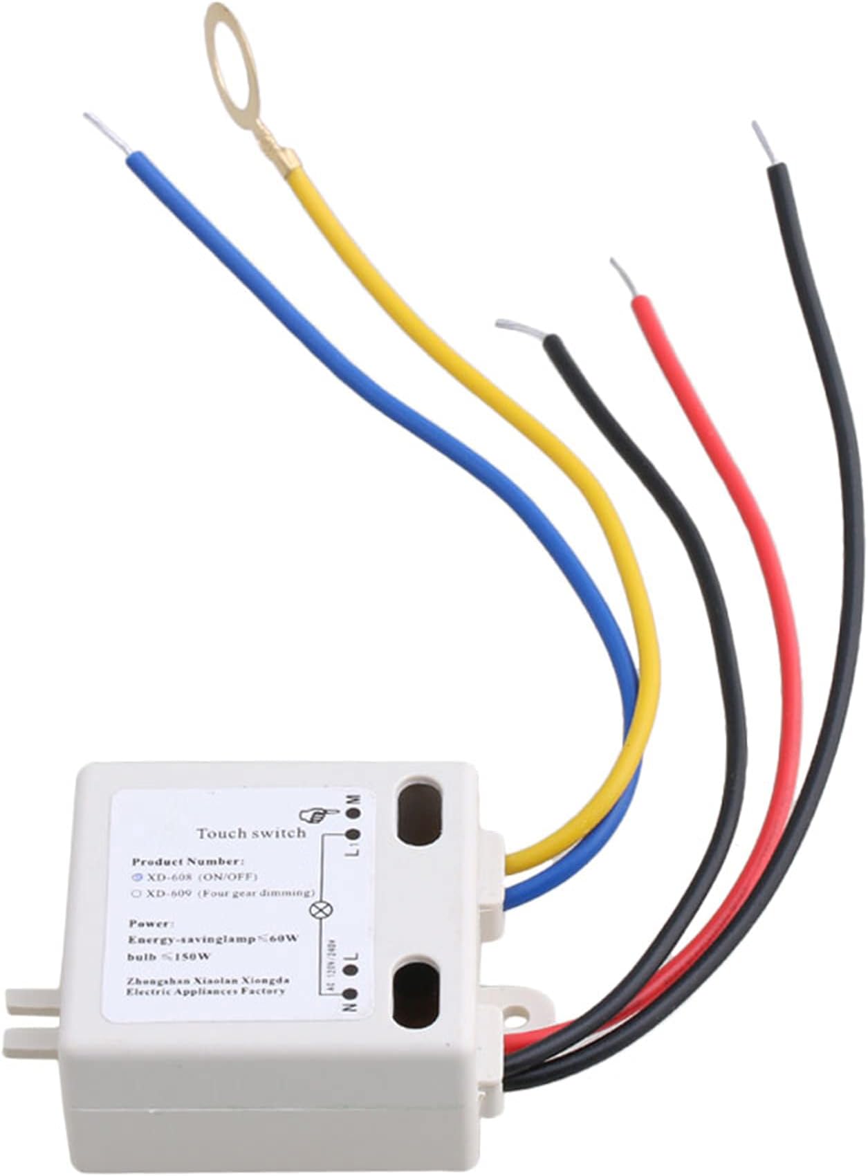 Interrupteur Tactile 220V Avec Variateur - Module Capteur Pour Lampe De Table Ou éclairage