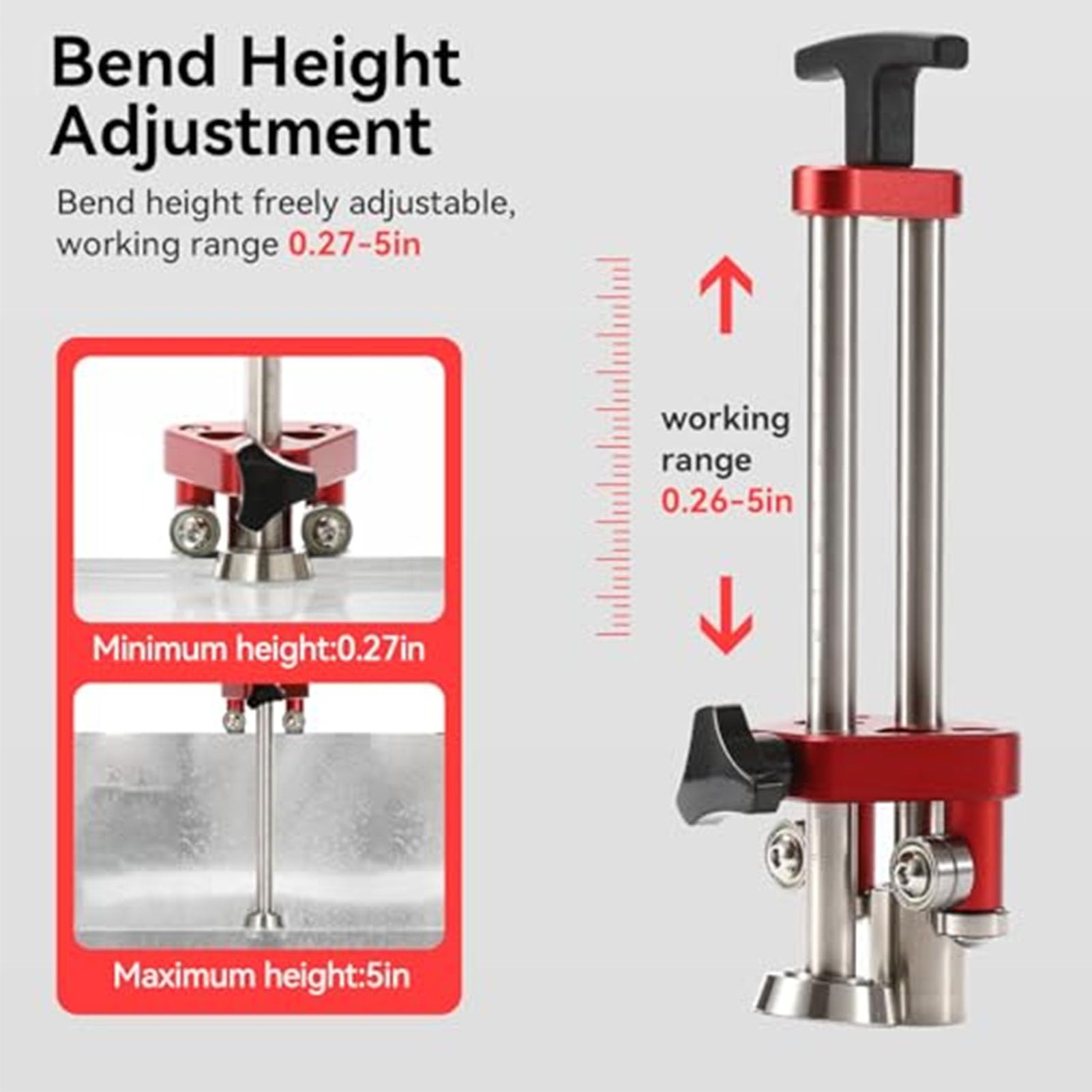 Luocute Blechwalze, 1-Stationen-Metallbiegemaschine mit Biegebereich von 0–100 Grad und Schräglagerdesign, für Dächer und Blechfertigung 7–130 Mm