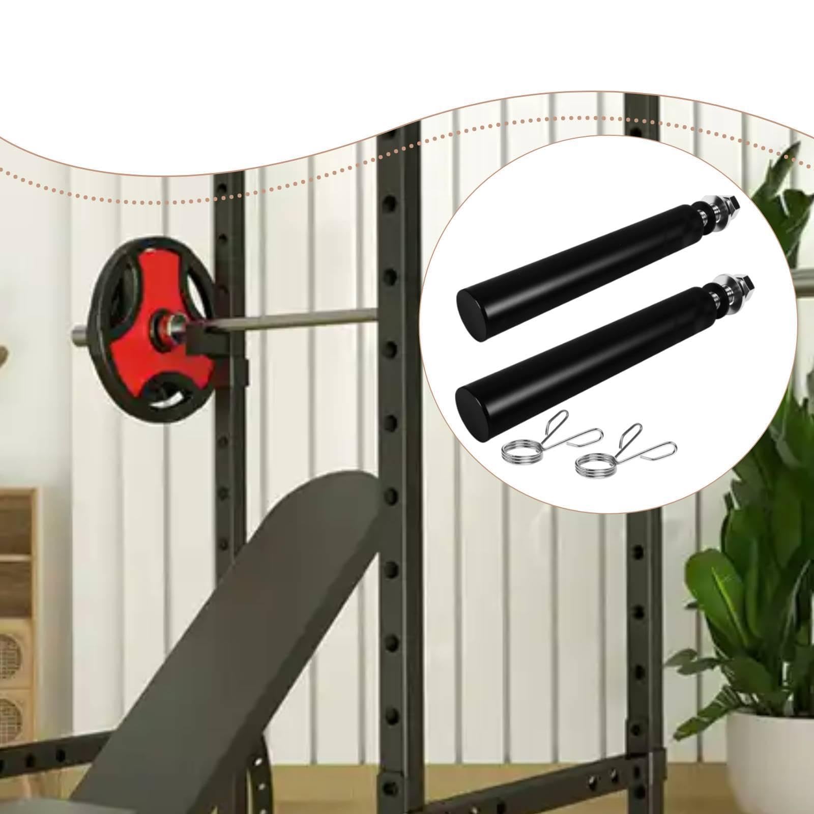 Soporte para Discos de Pesas, Barra de Almacenamiento, Suministros Profesionales, Repuestos, Resistente, Negro, para Agujero de 26