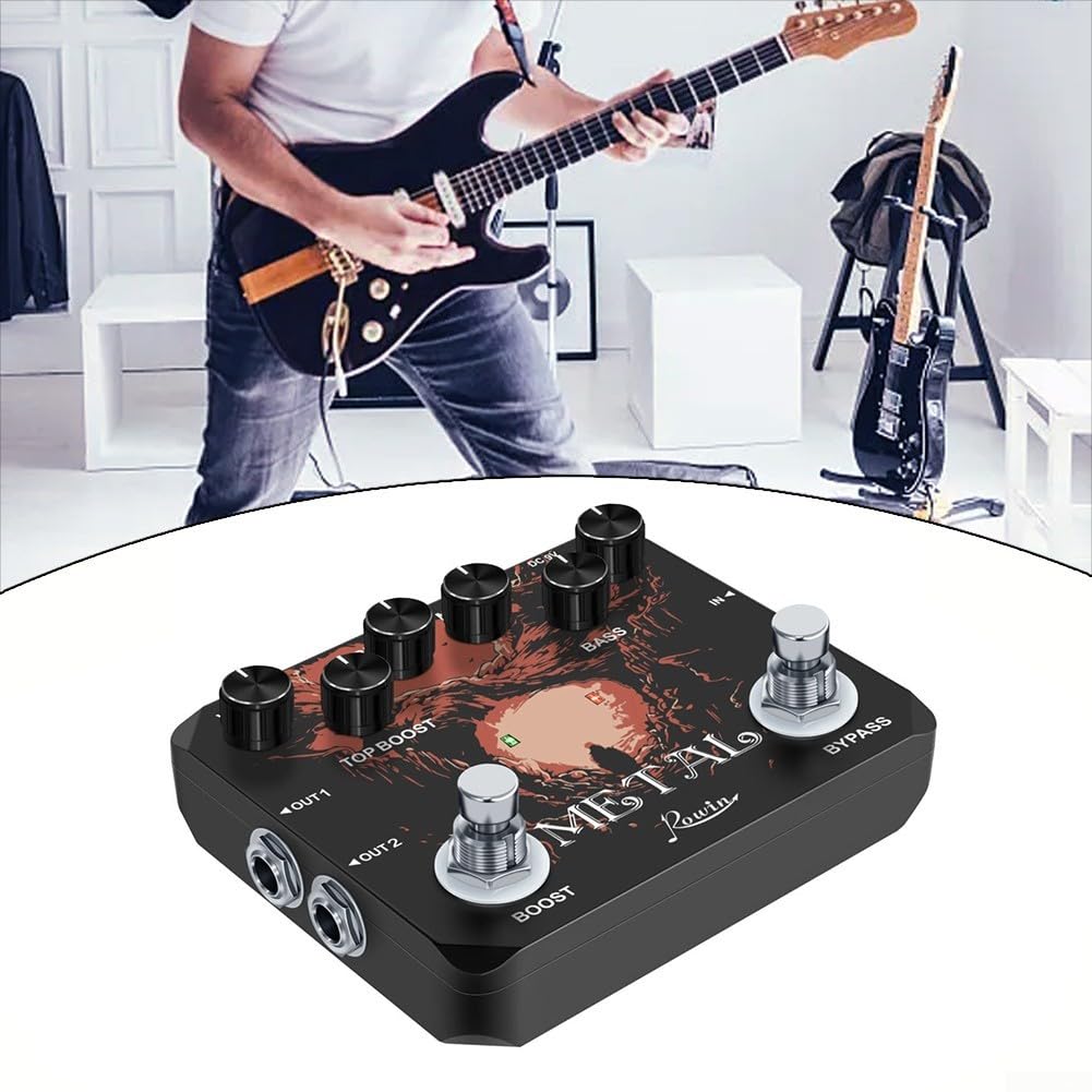 Pedale Chitarra Metallo Controllo Tono Pedale Chitarra Metallo