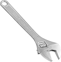 Vista 8 de HOIGON 2 PCS 15 Inch Adjustable Wrench, Heavy Duty Crescent Wrenches with Wide Jaw and Ergonomic Handle for Machine Maintenance Silver