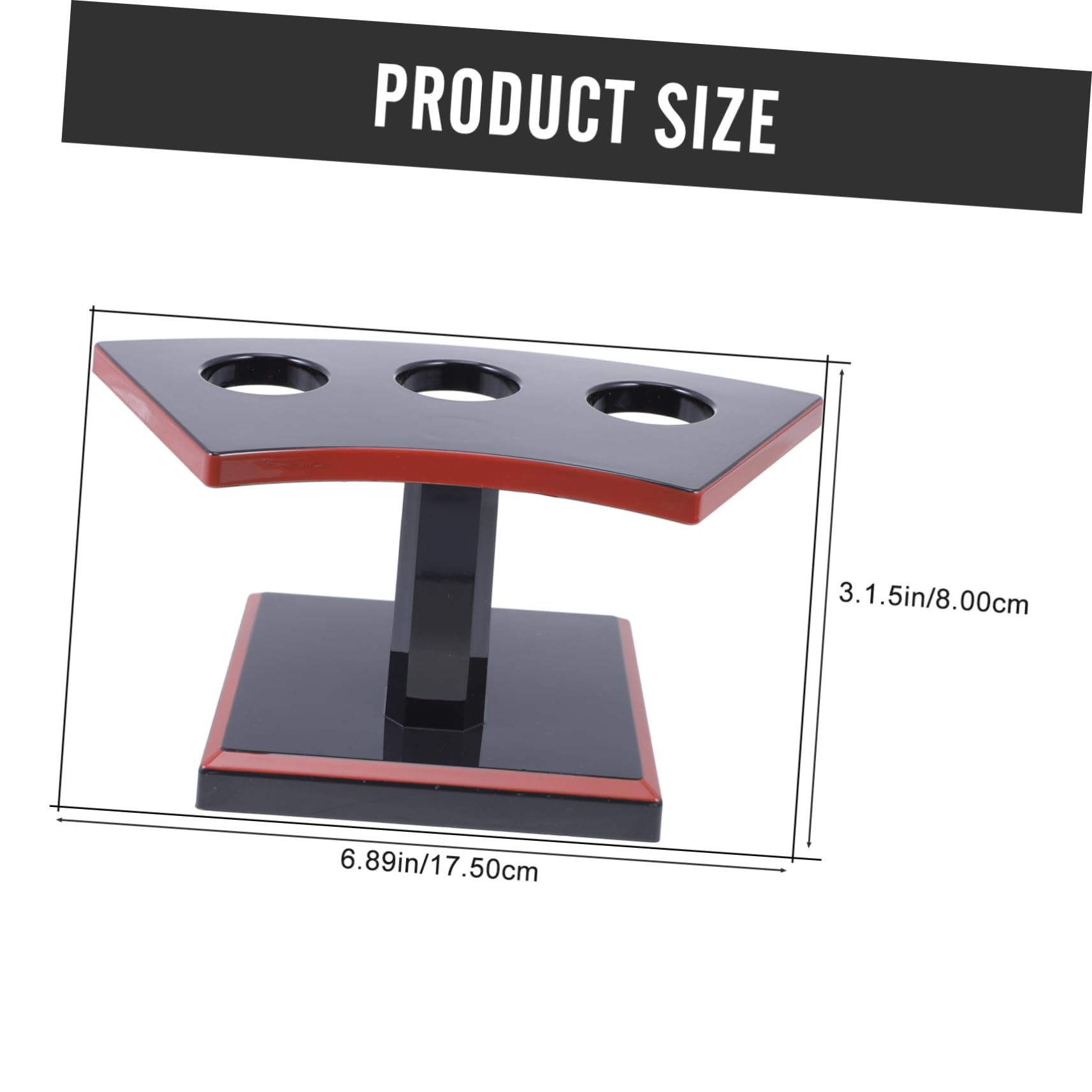 GRIRIW Roll Holder Cupcake Display Holder Ice Cream Holder Mini Foods Ice Cream Cone Holder Food Cone Display Stand Server Display Shelf Sushi Display Holder Mini Ice Cream Plastic Black