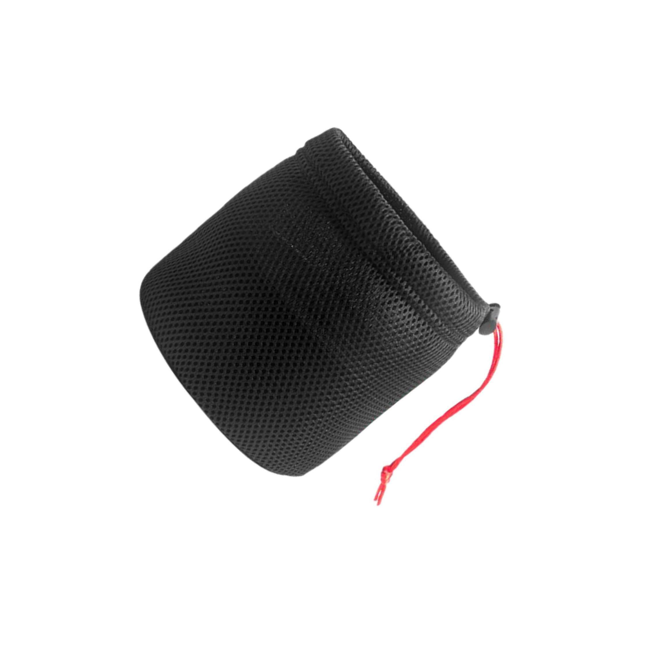 TUXCAXI Camping Pot Bag Breathable Easy To Drawstring For Storing Cookware While Enjoying Outdoors Camping Pot Storage Bag Is Widely Suitable For Outdoor, Black, 16x20cm