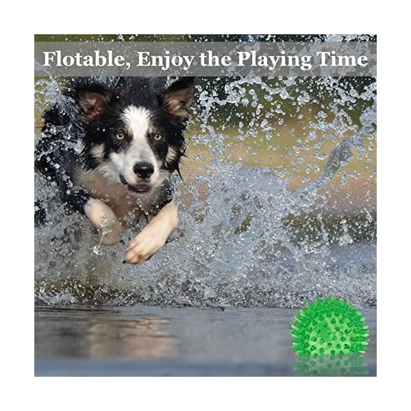 12pack-Squeaky-Dog-Toys-Spiky-Dog-Balls-Cleans-Teeth-and-Promotes-Dental-and-Gum-Health-for-Your-Pet-Squeaker-Ball-Toys-for-Aggressive-Chewers Squeaker Ball Toys for Aggressive Chewers