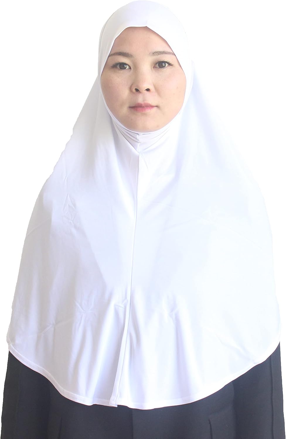 Plain Hijab for Women Muslim Headscarf Islamic Scarf Easy to Wear Prayer Hijabs - Image 2