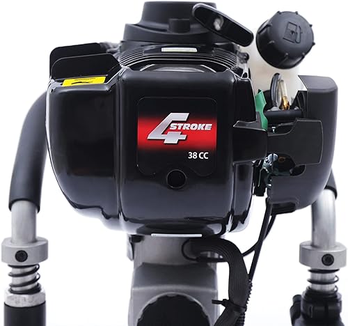 Miniatura 4 de Kit de pila de gasolina para valla de granja, 2 tiempos, a gas, resistente, poste en T, refrigeración por aire, a gas, para piledriver, kit de pila