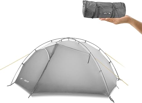 3F UL GEAR Taiji 2 Camping Tent Ultralight Waterproof Professional Backpacking Tent, 2 Person Tent for Camping/Fishing/Hiking/Climbing