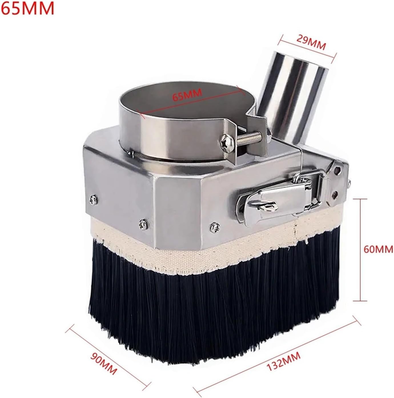 65MM,80MM Stainless Steel Materials CNC Cover Collector CNC Machine For 0.8KW,1.5KW,2.2KW Spindle Motor(65MM)