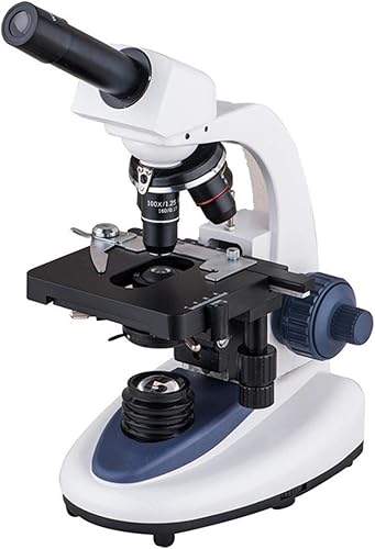 Miniatura 1 de JJXX-BZ Microscopio digital LCD, microscopio biológico monocular X-S-P300D 40X-1600X para estudiantes de laboratorio de ciencias educativas