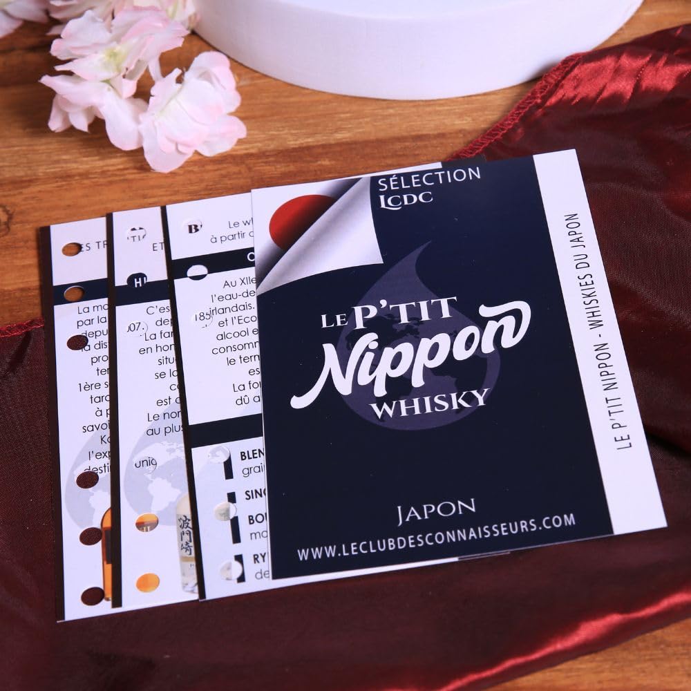 Le P'tit Nippon - Coffret Dégustation Whisky Du Japon 3 x 40ml - Le Club Des Connaisseurs