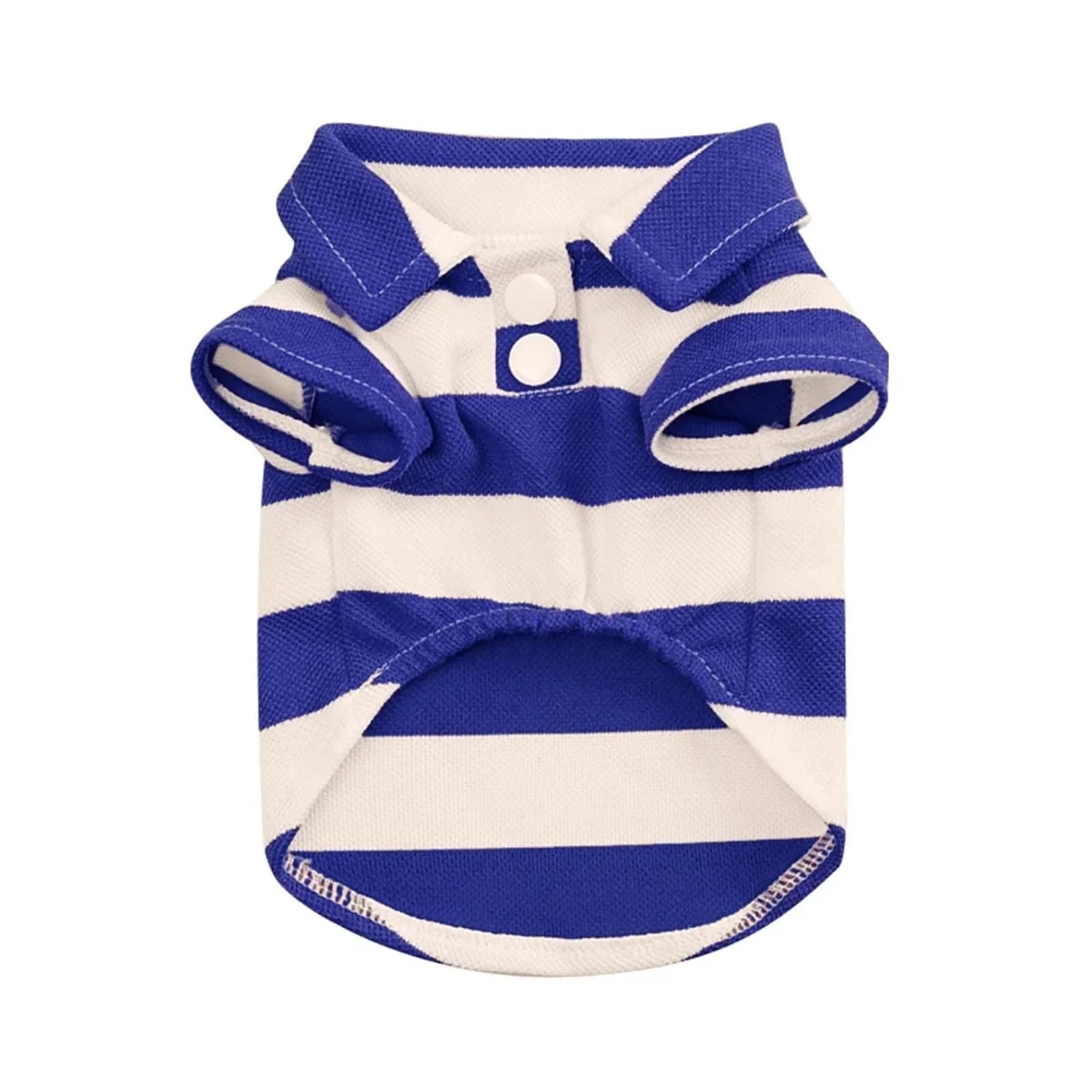 Polo respirant à rayures bleu taille 3XL pour chien et chat