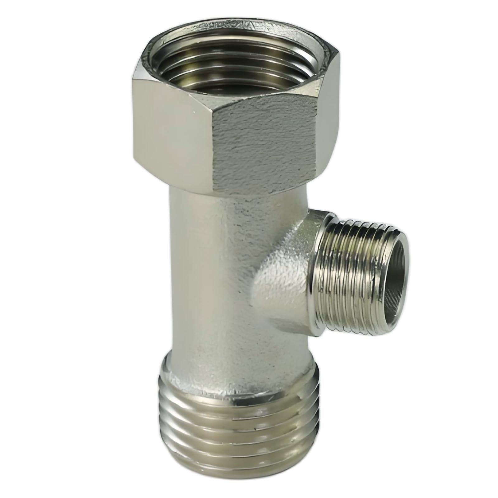 Brass 3-Way Tee Adapter - Plumbing Supplies -1