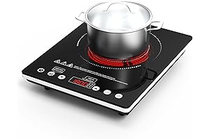 Electric Cooktop 12 Inch Heavy Duty Single Burner