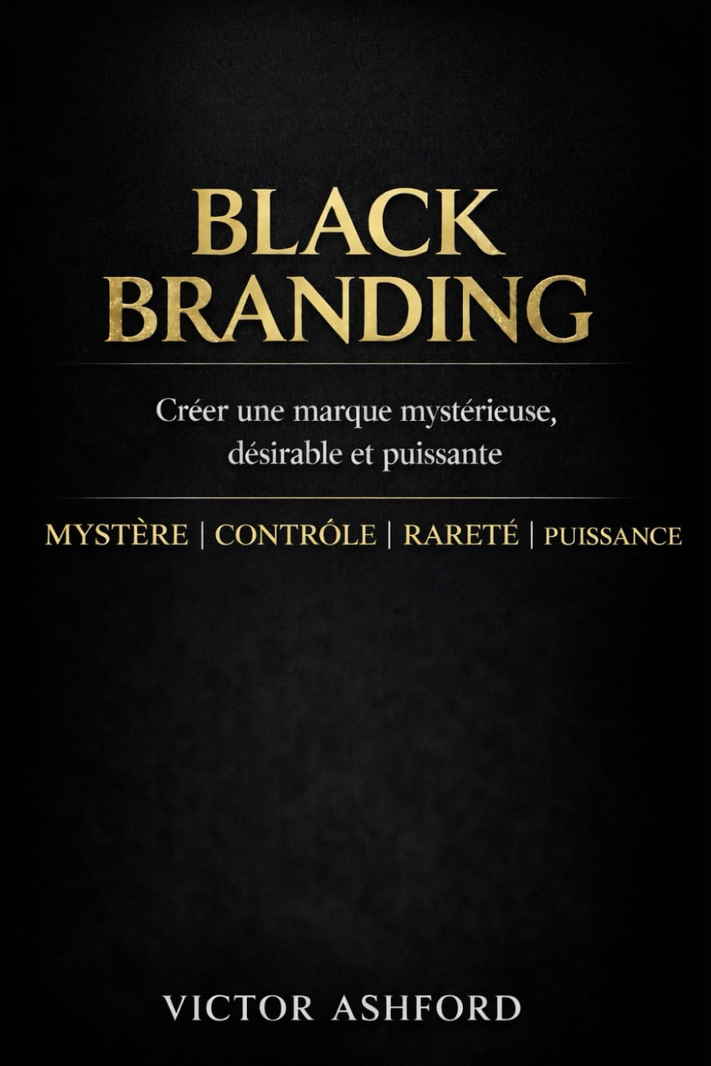 Black Branding : Créer une marque mystérieuse, désirable et puissante