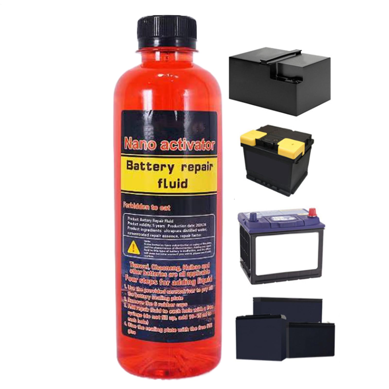 Reactivador de batería avanzado, restaurador de celdas de energía automotriz, aditivo con renovación, solución de electrolitos de fórmula, motor con precisión, mantenimiento de vehículos para mecánico — view 10