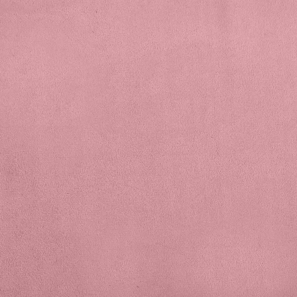 Cuccia per cani in velluto rosa con imbottitura in schiuma, 90 x 53 x 30 cm, struttura stabile in legno di pino, divano antiscivolo per cani di piccola taglia, adatto agli animali