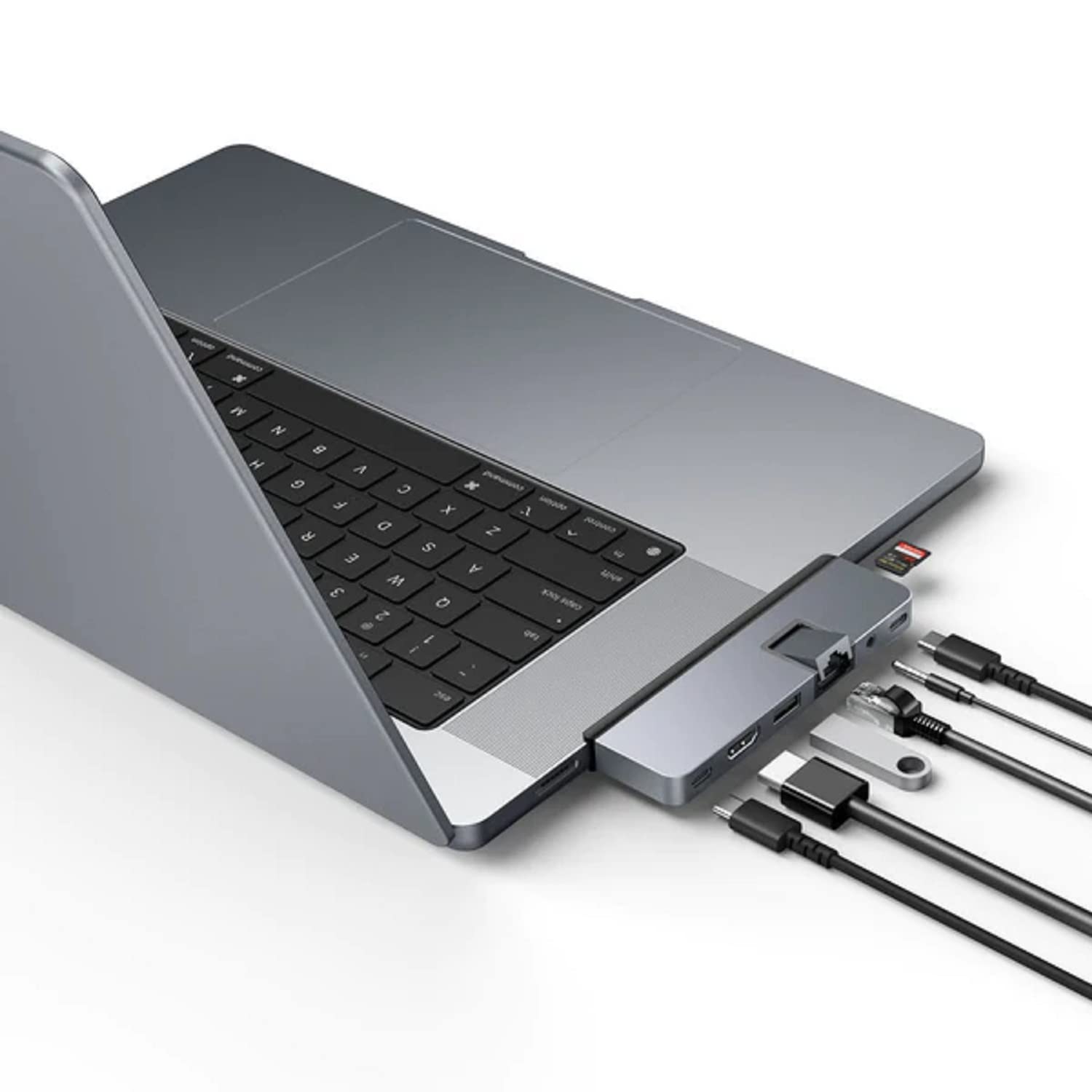 HyperDrive Hub USB-C Duo Pro 7-en-2 - Gris - HD575-GRY-GL