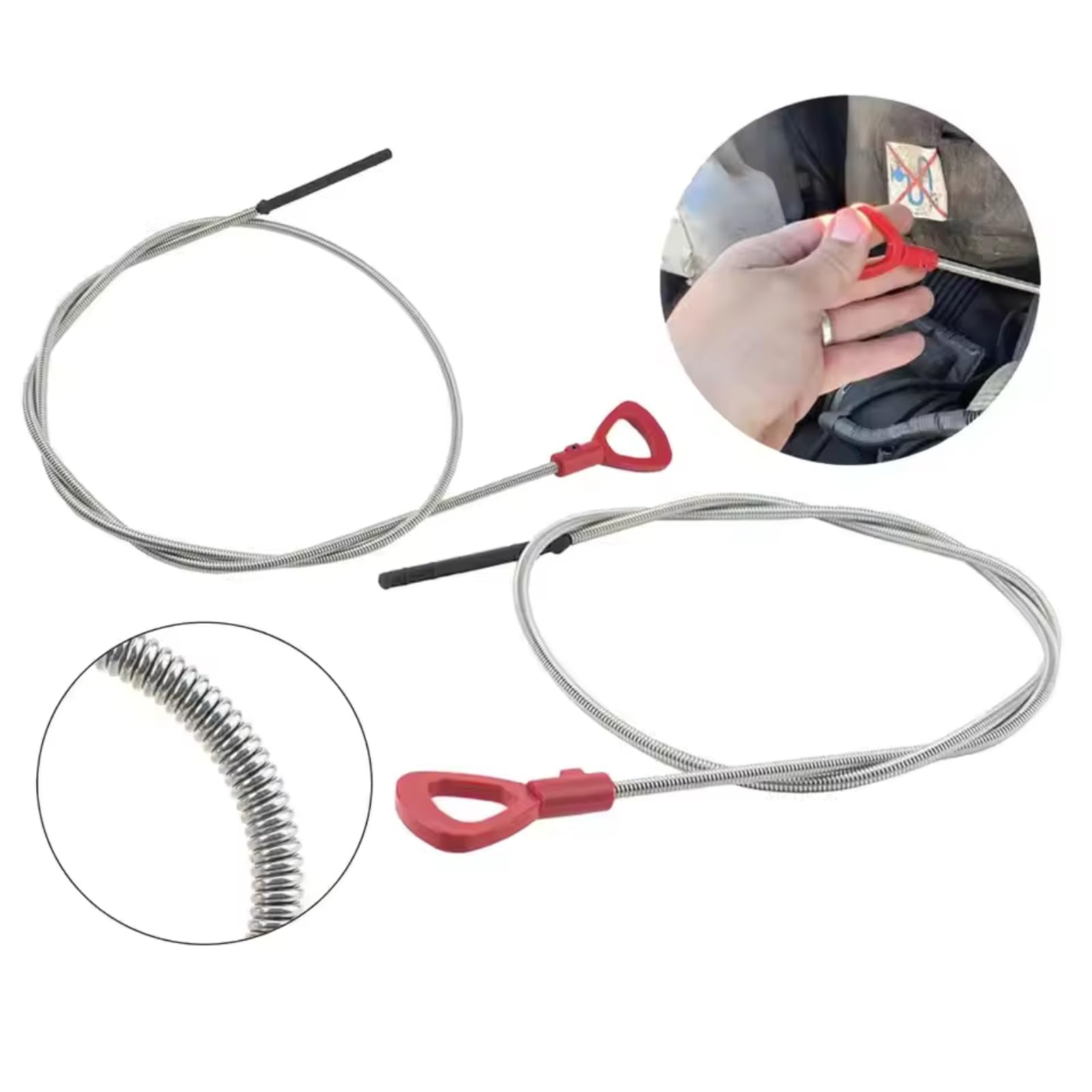 Asta di Livello Olio Motore per Mercedes-Benz W163 W203 W208 W210 W211 W220 722.6 Auto 1220mm Asta di Livello Olio Motore Cambio 140589152100