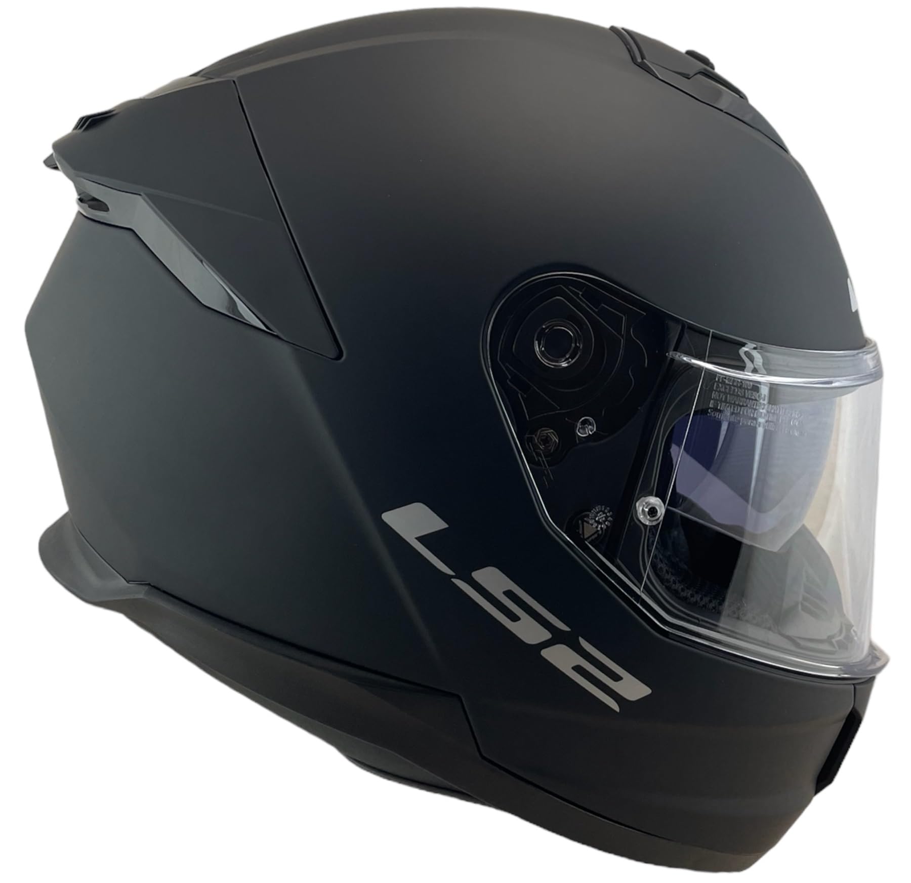 LS2 Helmet Casco Integrale KPA FF808 Stream II Taglia S (55/56) Nero Opaco 22.06