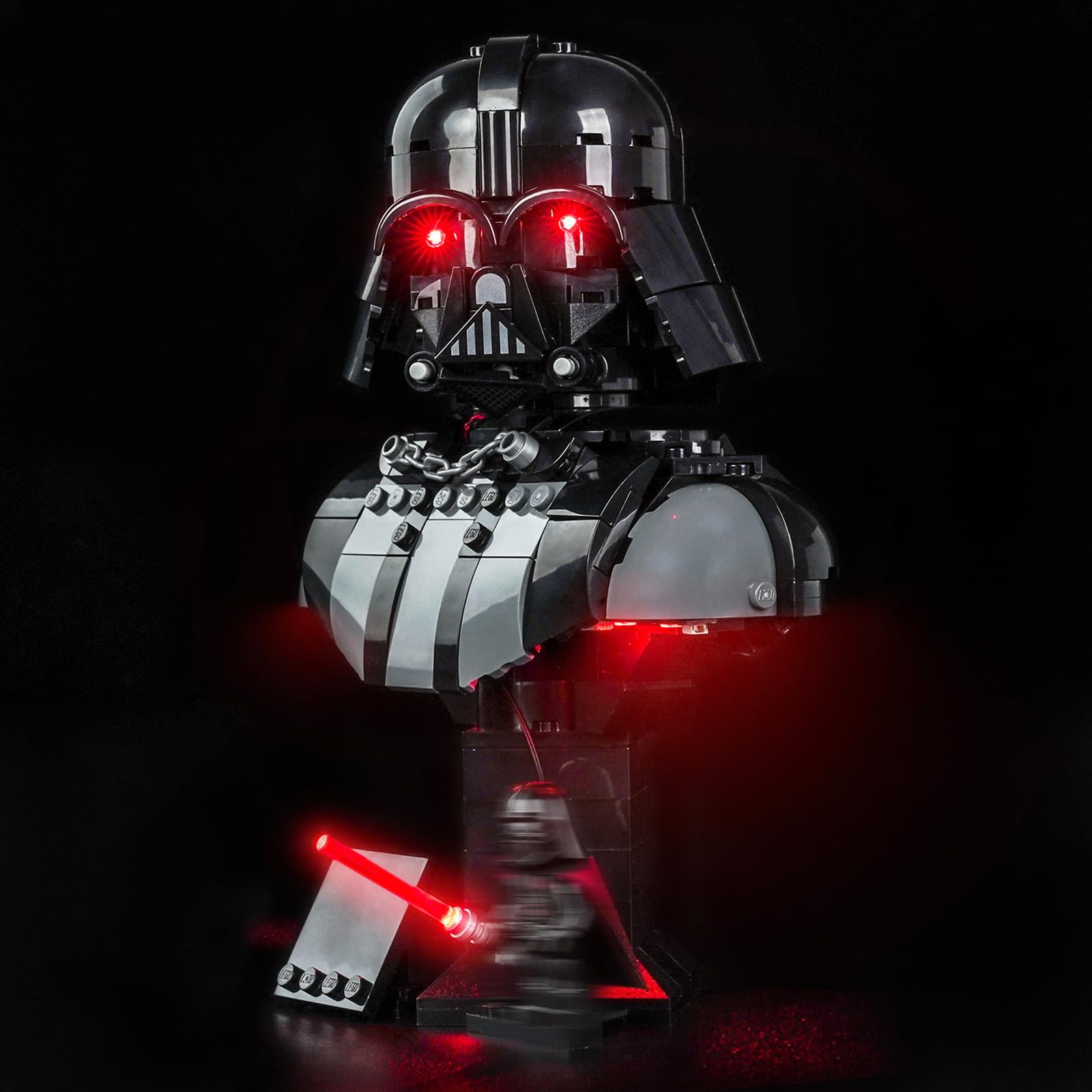 Light Kit Compatible with Lego 75439 Darth Vader Bust (No Model), Decoration Lighting Set Compatible with Lego Darth Vader Bust Blocks Model โ image 1