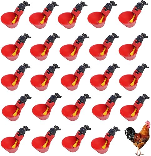 Máquina de beber aves de corral completamente automática Taza de pollo para beber, tazas de riego de polloMáquina de beber aves de corral (24)