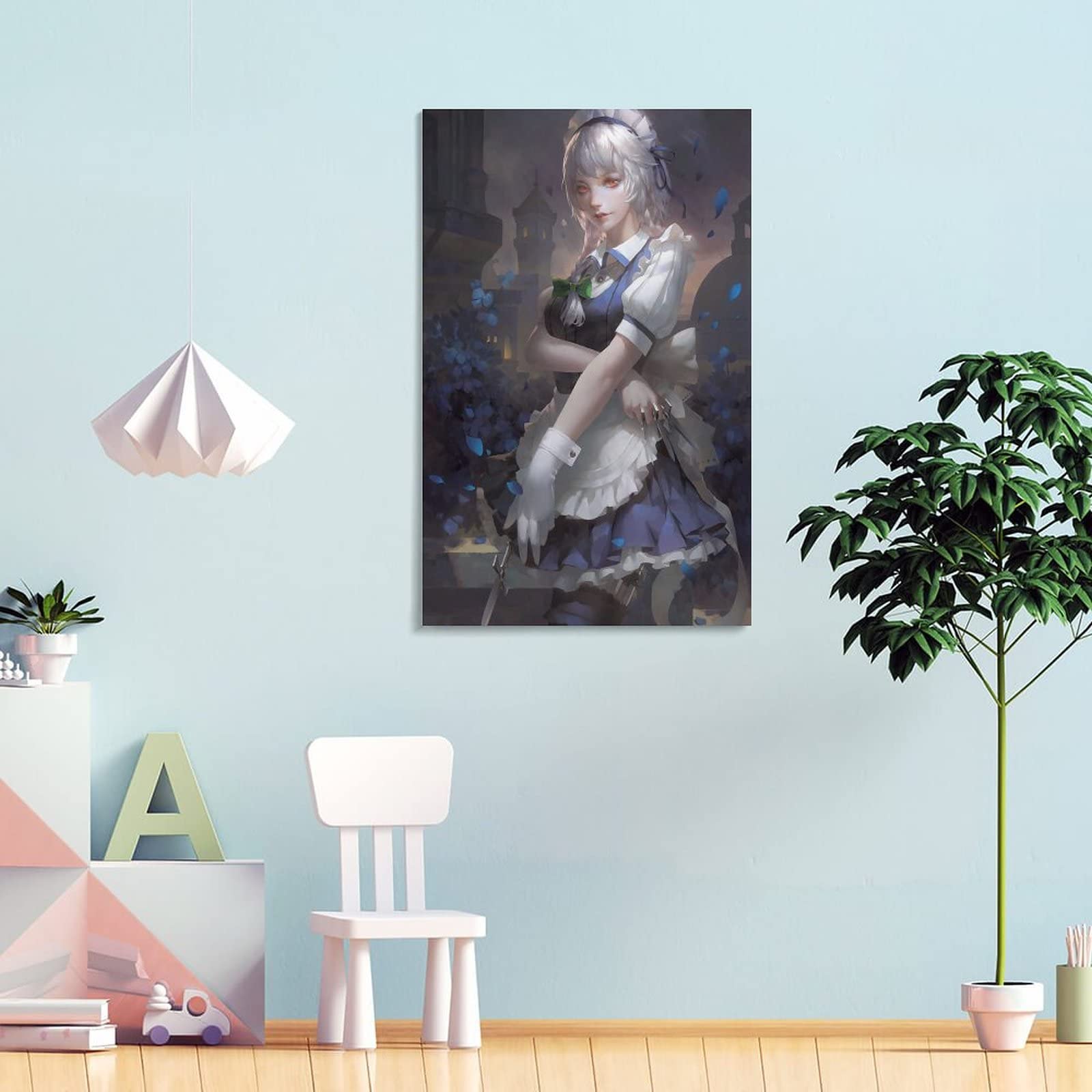 東方Project キャンバスアートパネル3枚＆色紙 十六夜咲夜・フラン・鈴仙 東方Project キャンバスアートパネル3枚＆色紙 十六夜咲夜・フラン・鈴