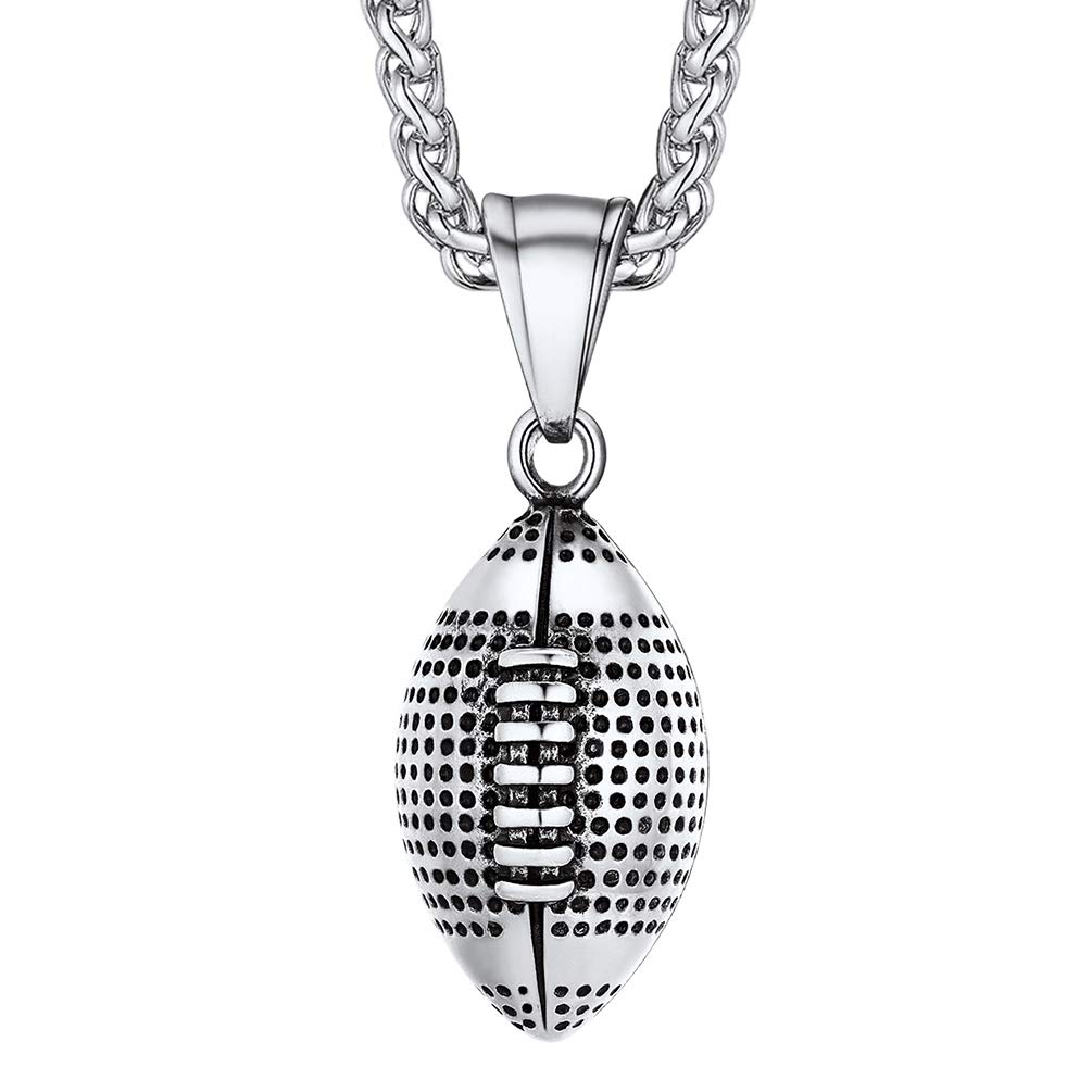 PROSTEEL Soccer/Baseball/Football/Basketball/Volleyball Necklace for Men