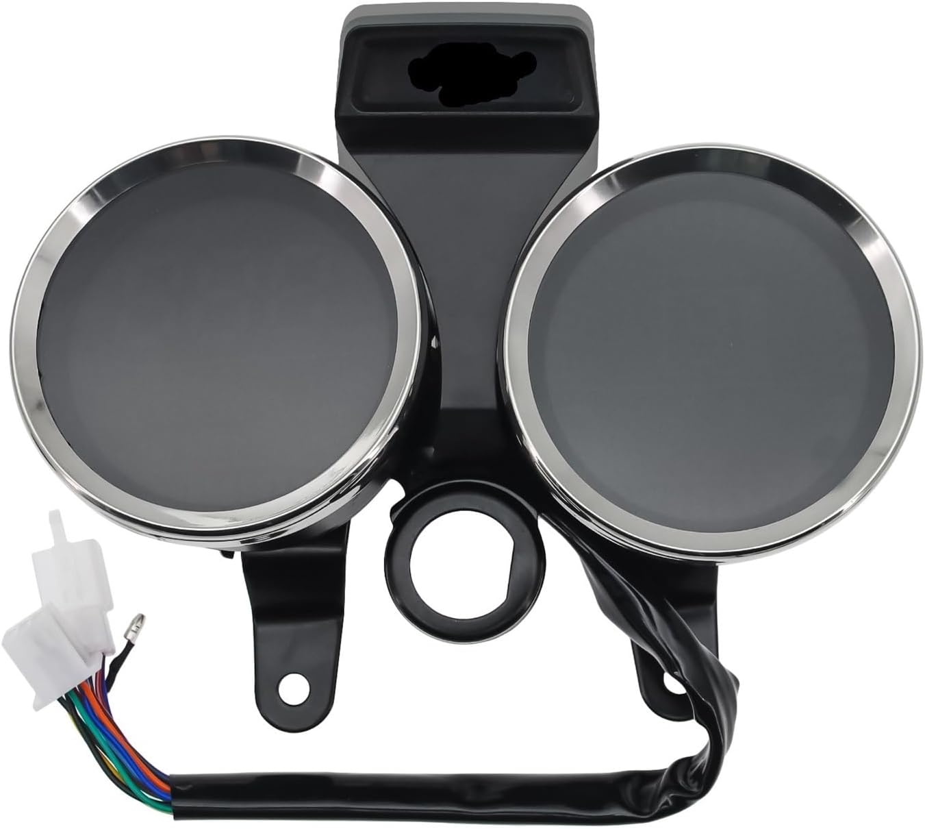 Motorbike Speedometer Motorcycle Speedometer MPH Km/h Digital Meter Assembly Speedometer Odometer Gauge Gear Indicator Instrument for SU&ZUKI GN 125, Style C