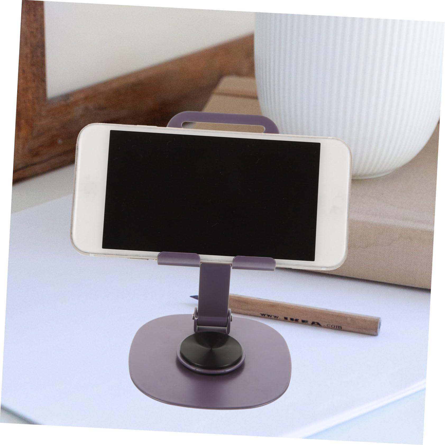 Artibetter 5piezas Soporte De Teléfono Móvil Plegable y Ajustable para Escritorio Diseño Estable y Duradero Compatible Smartphones para Oficina y Viajes