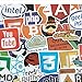 GYYNR 50pcs Adesivi di Programmazione Cloud App Logo Programmatore Lingua Fai da Te Telefono Portatile Decalcomanie