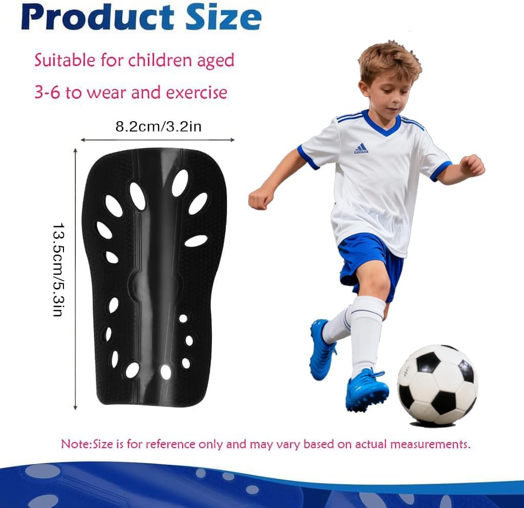 Soccer Shin Guards, 2 Pairs Soccer Shin Sleeves Superlight and Breathable Shin Guard Equipment for Boys and Girls, Protective Football Gear Shin Pads for Youth Teens Adults - Image 2