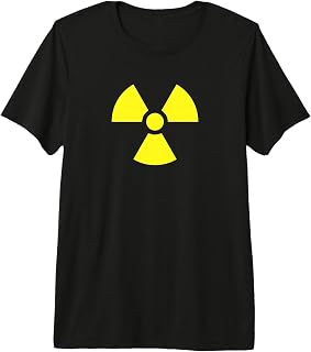 Nuclear Radioactive Material Symbol Radiation Biohazard Premium Tri-Blend T-Shirt