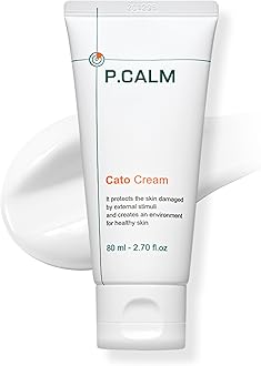 Cato Cream | Glutathione & Centella Asiatica for Barrier Repair, Moisturizer for Blemish Marks & Deep Hydration, Daily Face Cream for Sensitive Skin | Korean Vegan Skincare, 80ml / 2.70 fl.oz