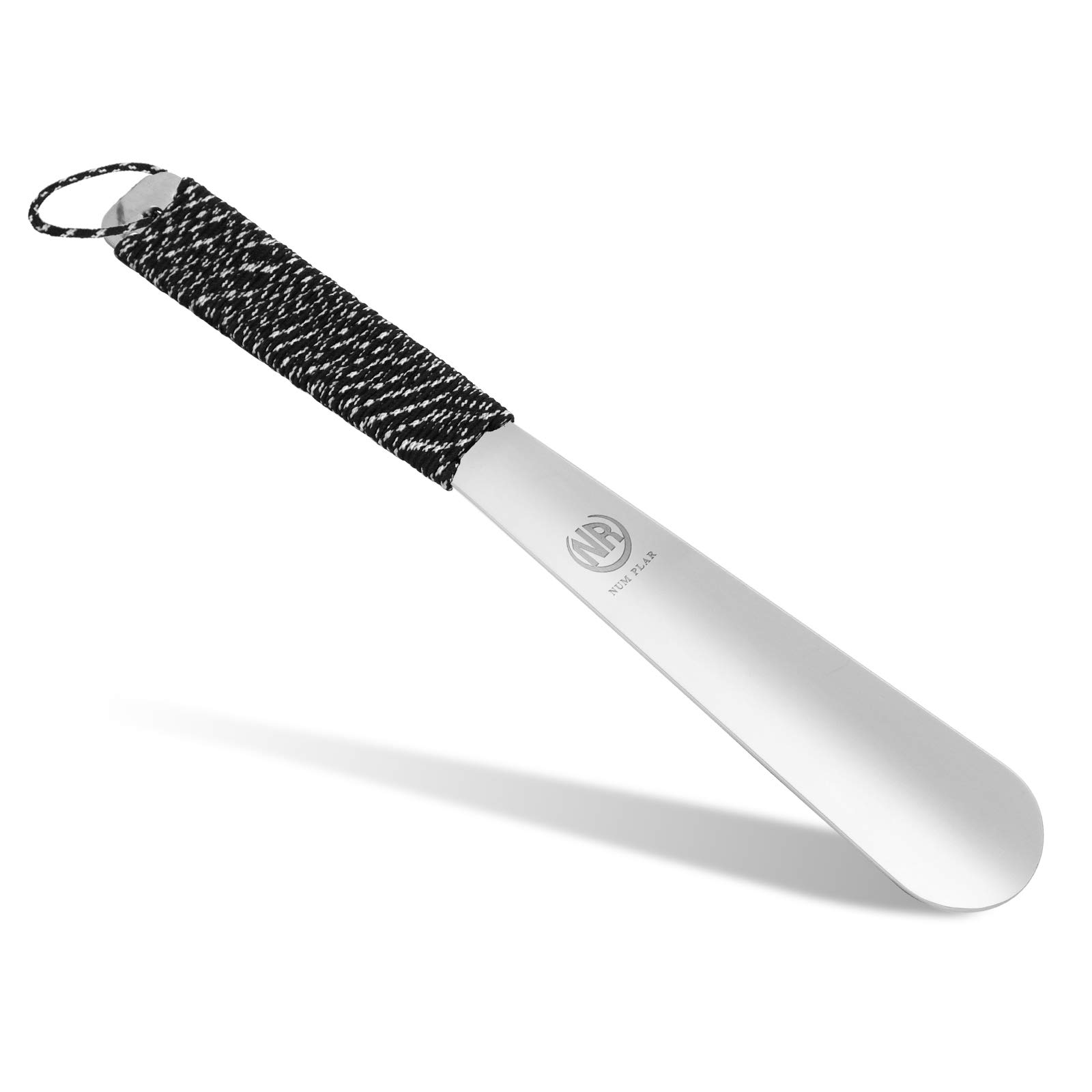 Metal Shoe Horn, Handled Shoe Horn for Men, Women, Kids, Seniors and Pregnancy, Boots, Stainless Steel