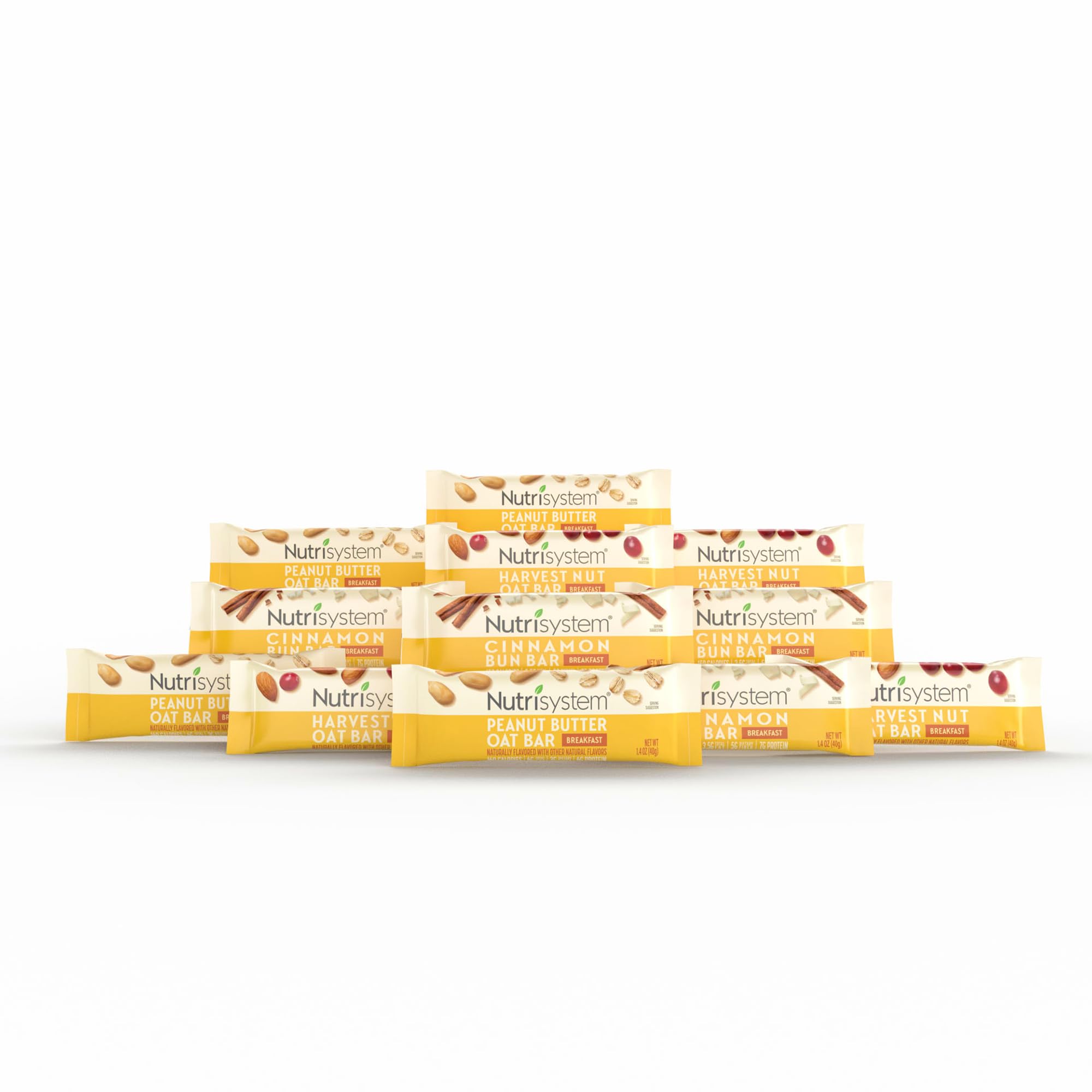 Breakfast Bars Variety Bundle Pack, Helps Support Weight Loss - 12 Count