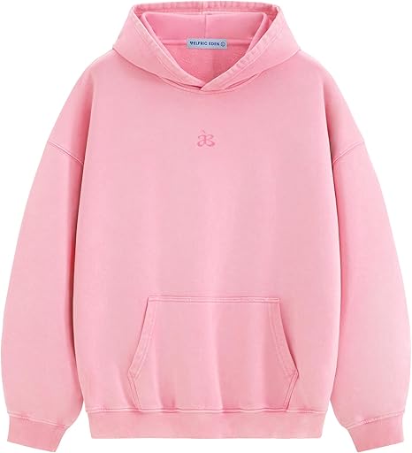 Aelfric Eden Washed Plain Hoodies For Men Women Vintage Acid Wash Oversized Sweatshirts Casual Streetwear Pullover Hoodie