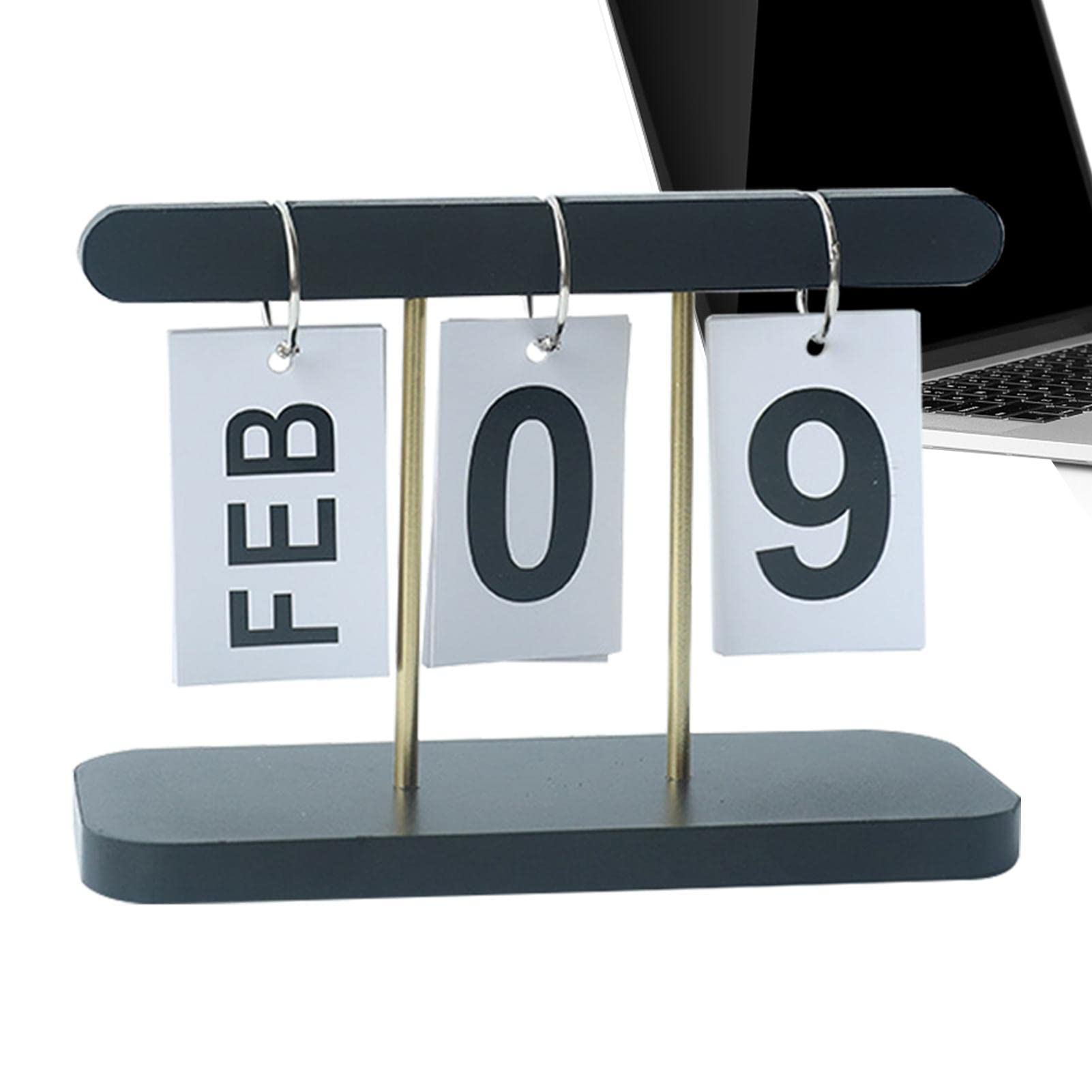 ★フリップカレンダーパーツ 卓上カレンダースタンド フリップカレンダー 卓上 万年カレンダー 日付 カード式