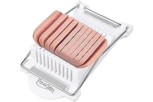 Spam Slicer With 10 Singing Cutting Wires in Stainless Steel