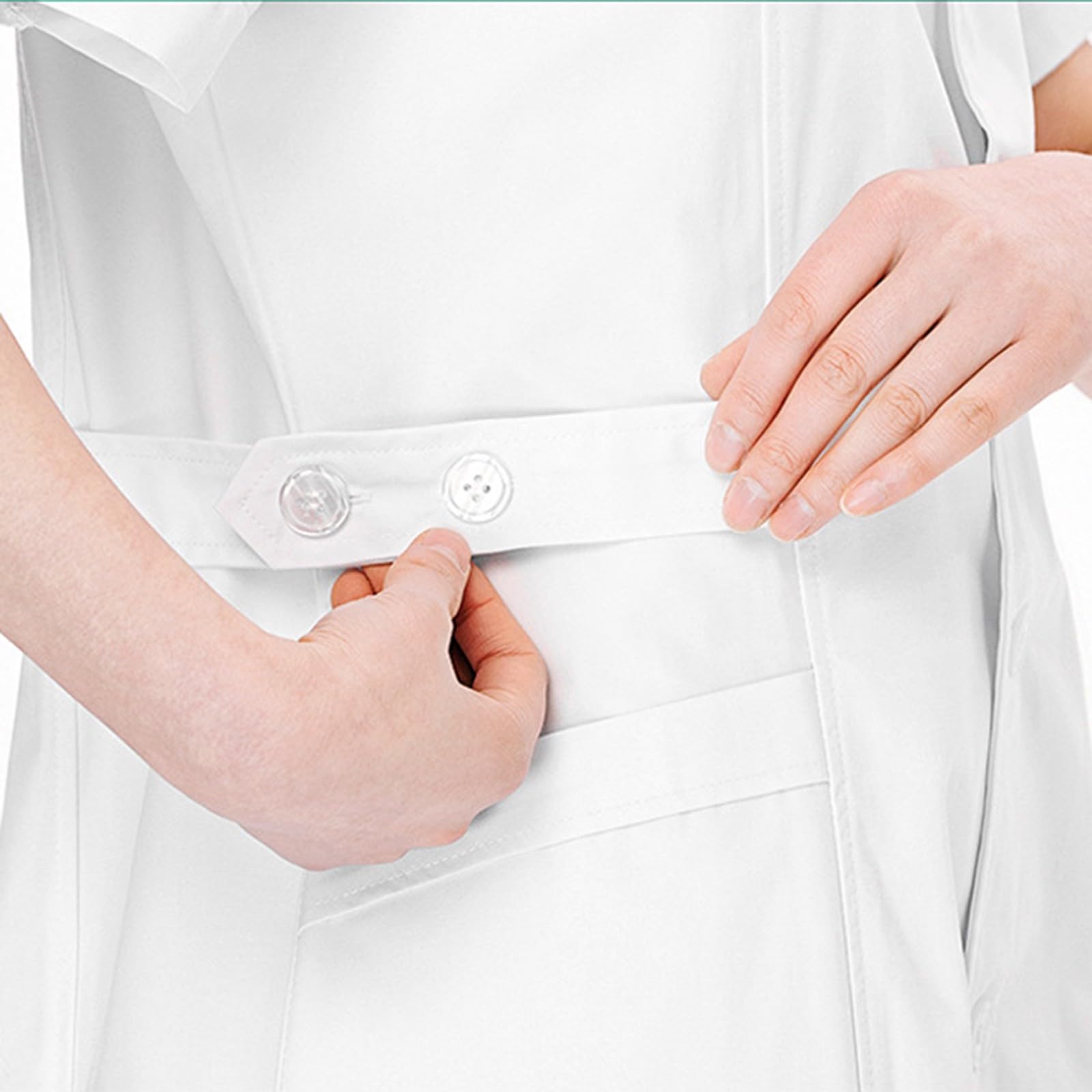 Blouse Chimie Coton Blouse Blanche Chimie Lycee Medicale Femme Coton Collège De Médecin Lycée Tenue Infirmiere Professionnelle Cosplay