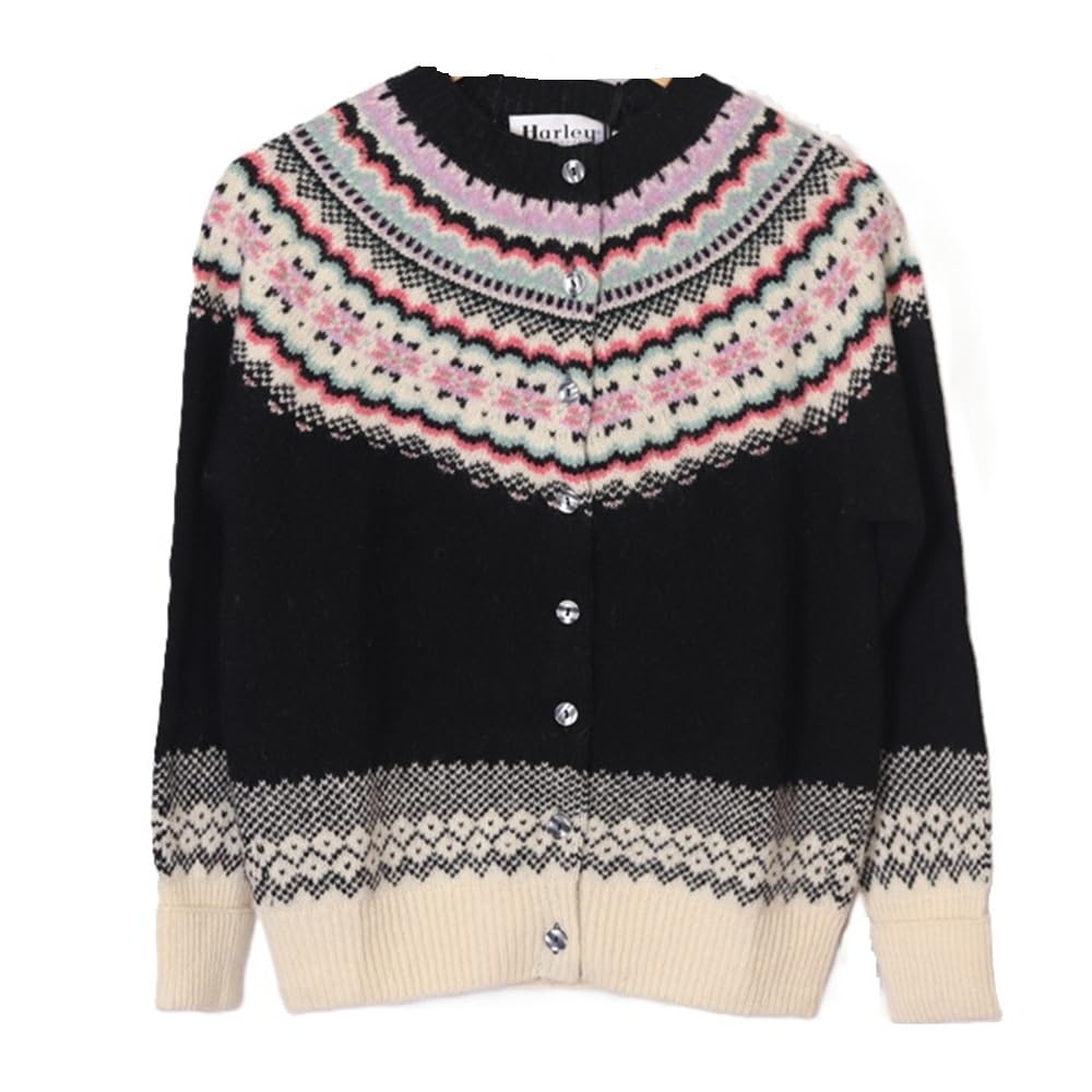 ハーレーオブスコットランド レディースセーター ノルディック柄
