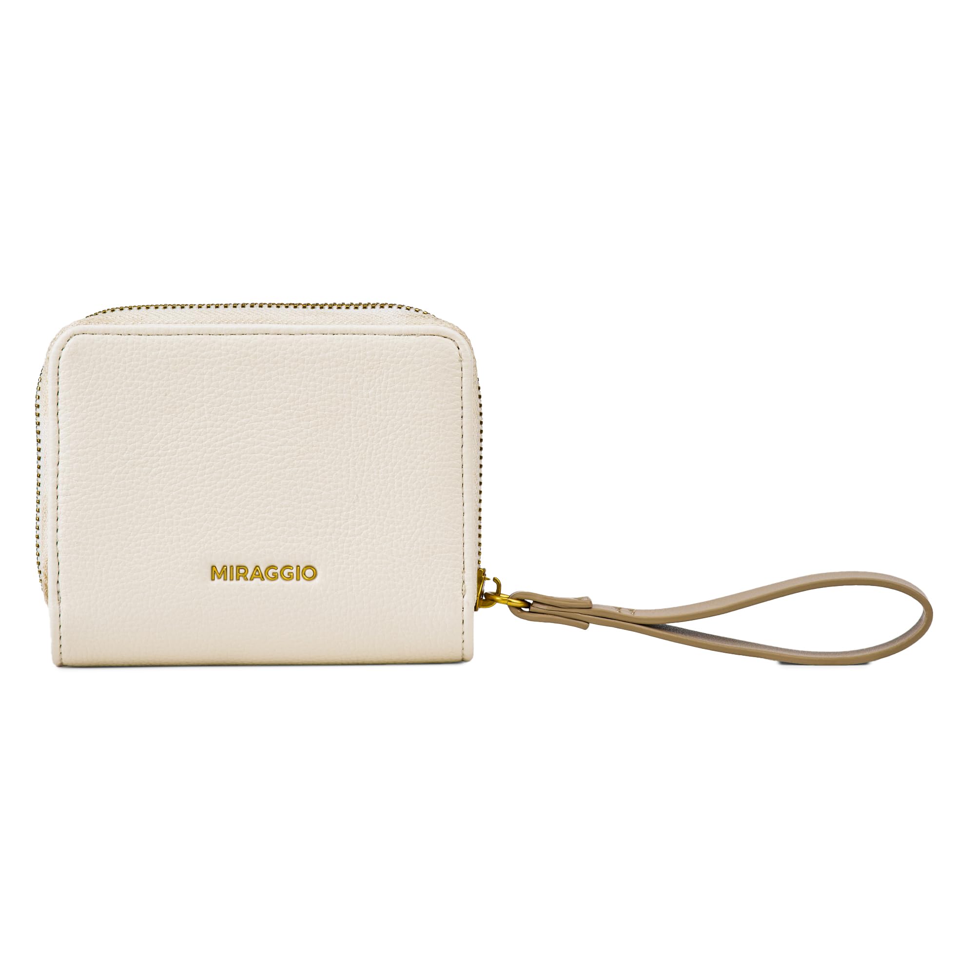 Suki Zip Around Wallet | One Main Compartments | 6 Card Slots | Women Wallets | Gift Items for Women (Ivory)-image-10