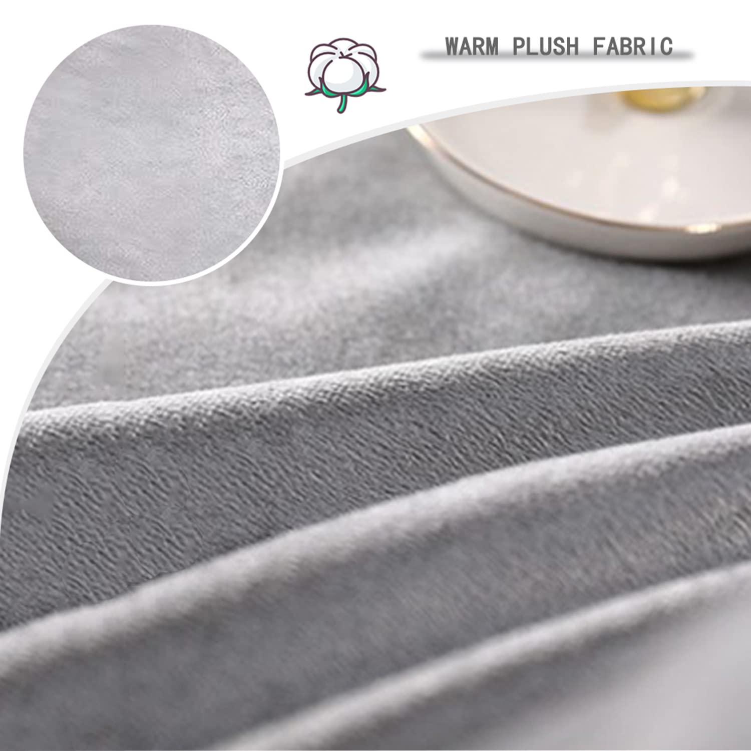 Coprimaterasso per Lettino da Massaggio Coprimaterasso Letto Ciglia con Elastici Materasso per Lettino Massaggio Trapuntato Spa con Foro Cuscino da Salone Antiscivolo,Gray 6cm,S 70x190cm