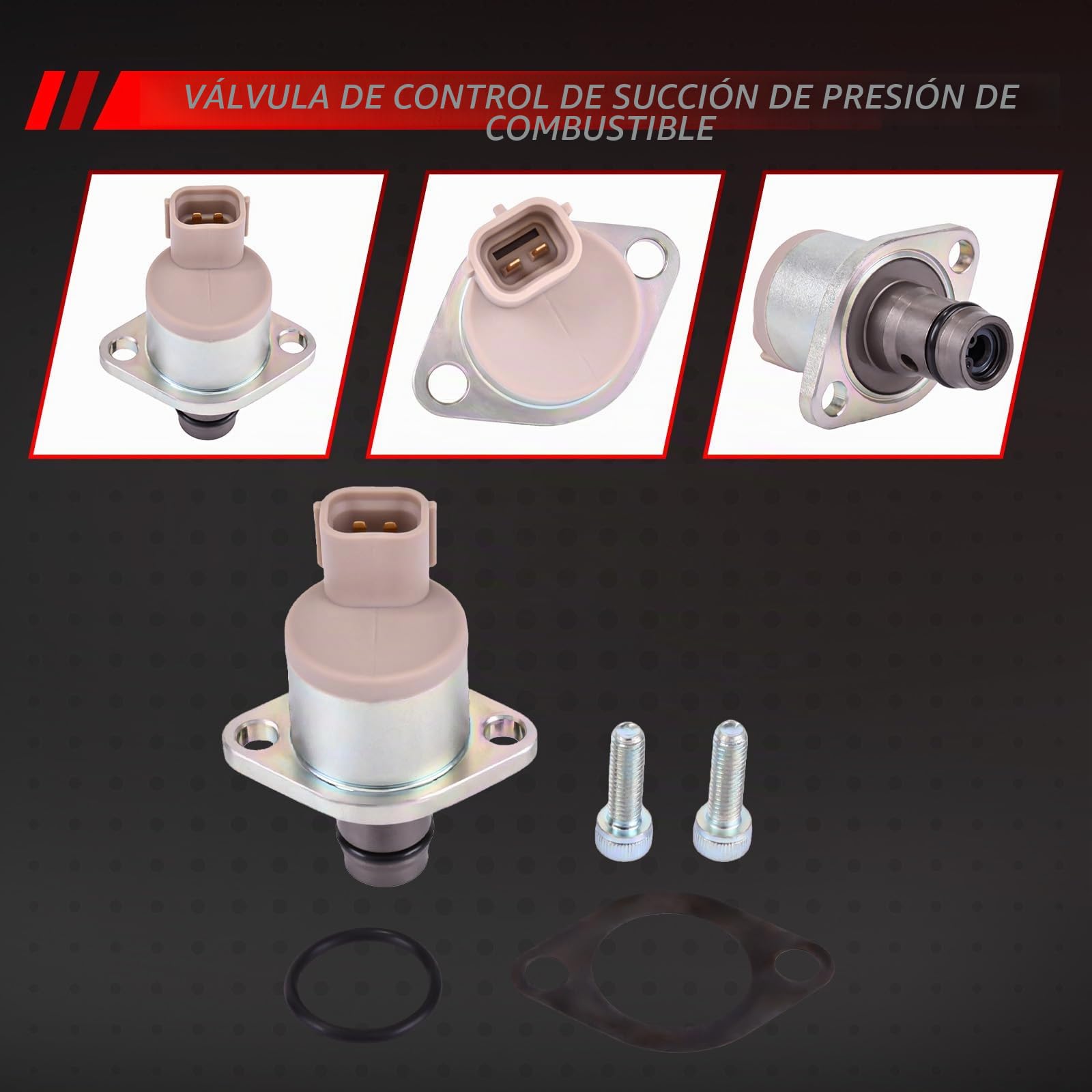 Válvula de Regulación de Presión de la Bomba De Inyección Sistema Common Rail Para OP-EL Ma-z-da, válvula solenoide Dosificación De La Bomba De Combustible Parte# RFY3-13-SM0, 294200-0260, 55582723