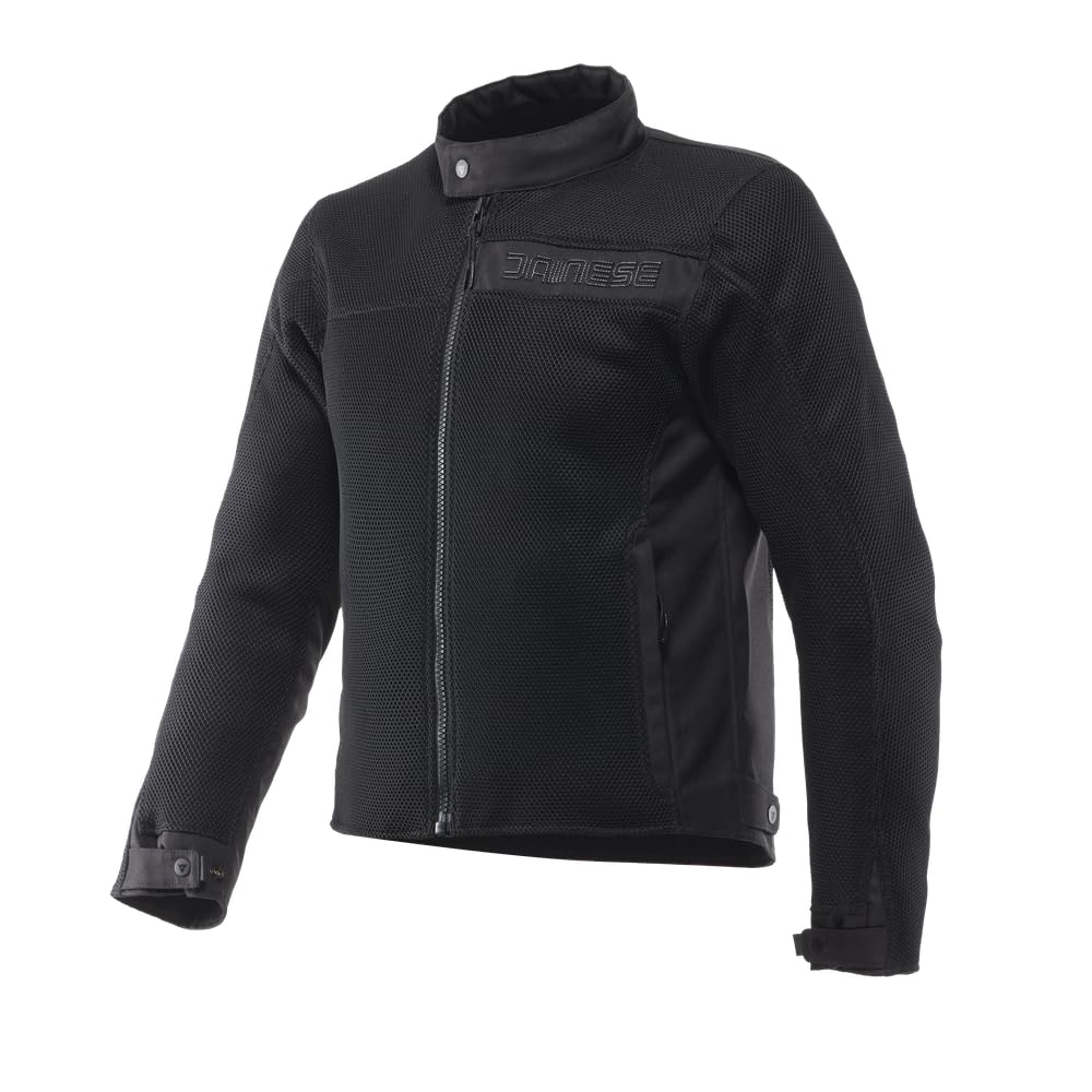 DAINESE Lisbona Air Tex Jacket Giacca Moto Uomo in Tessuto Mesh Ventilato per Estate Uso Urbano e Touring Leggera e Traspirante Uomo