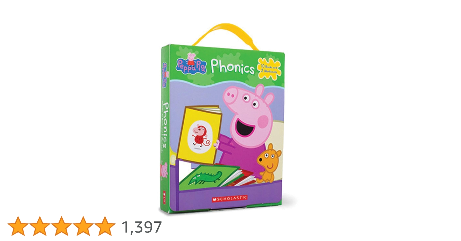 Peppa Pig 絵本セット9冊 Amazon | Peppa Pig Phonics Set | Scholastic Inc. | Christmas